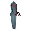 Phoenix Fight Gear Talon BJJ Gi, Brazilian Jiu Jitsu Gi for Men & Women, IBJJF Grappling Gi, Preshrunk Kimono, A0, A1, A2, A3, A4, A5, A6 (Grey, A5) view 2