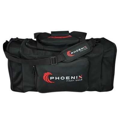 Phoenix Fight Gear Thrive Gear Bag, Multi-Purpose Gym, Travel, and Sling Bag, Black, One Size