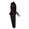 Phoenix Fight Gear Talon BJJ Gi, Brazilian Jiu Jitsu Gi for Men & Women, IBJJF Grappling Gi, Preshrunk Kimono, A0, A1, A2, A3, A4, A5, A6 (Black, A1) view 2