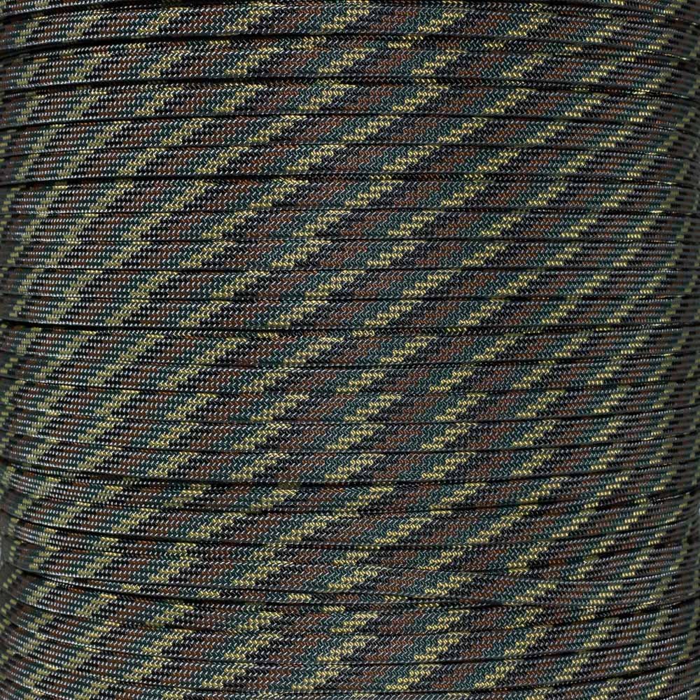 Craft County Coreless 650 Nylon Paracord  Wire Cover, Jewelry Making String, or Accessory Cord (Camo Pattern, 1000 Feet)