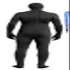 Full Bodysuit With Zipper Helper Unisex Spandex Stretch Adult Costume Zentai Disappearing Man Body Suit (Large, Black) view 2