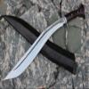 EGKH 18" Blade Chitlange Superior Light Version Kukri Traditional Full Tang Guard Handle Knife Handmade in Nepal - Highly Graded Carbon Steel 5160 view 2