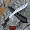 EGKH 18" Blade Chitlange Superior Light Version Kukri Traditional Full Tang Guard Handle Knife Handmade in Nepal - Highly Graded Carbon Steel 5160 view 3
