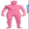 Full Bodysuit With Zipper Helper Spandex Unisex Unitard Tights Suit Zentai Cosplay Costume (Small, Pink)