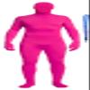 Full Bodysuit With Zipper Helper Spandex Unisex Unitard Tights Suit Zentai Cosplay Costume (Medium, Hot Pink) view 1