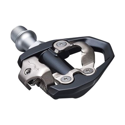 SHIMANO PD-ES600; SPD Clipless Bike Pedal; Cleat Set Included; Single Sided
