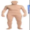 Full Bodysuit With Zipper Helper Unisex Spandex Adult Costume Zentai Body Suit (Large, Nude) view 1