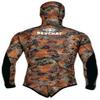 Beuchat Mundial Camo Brown Titanium Lined Jacket with Hood 7mm (Small) view 2