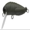 Tackle House Lure Grasshopper F Single Hook No. 10 Matte Dark Olive. view 1