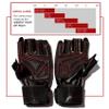 Work Out Gloves for Weight Lifting - Top Men and Womens Weightlifting Gym Glove for Barbell Exercise Workouts - Extra Soft Protective Grips for Comfortable Workout Grip with Lock In Wrist Wrap view 2