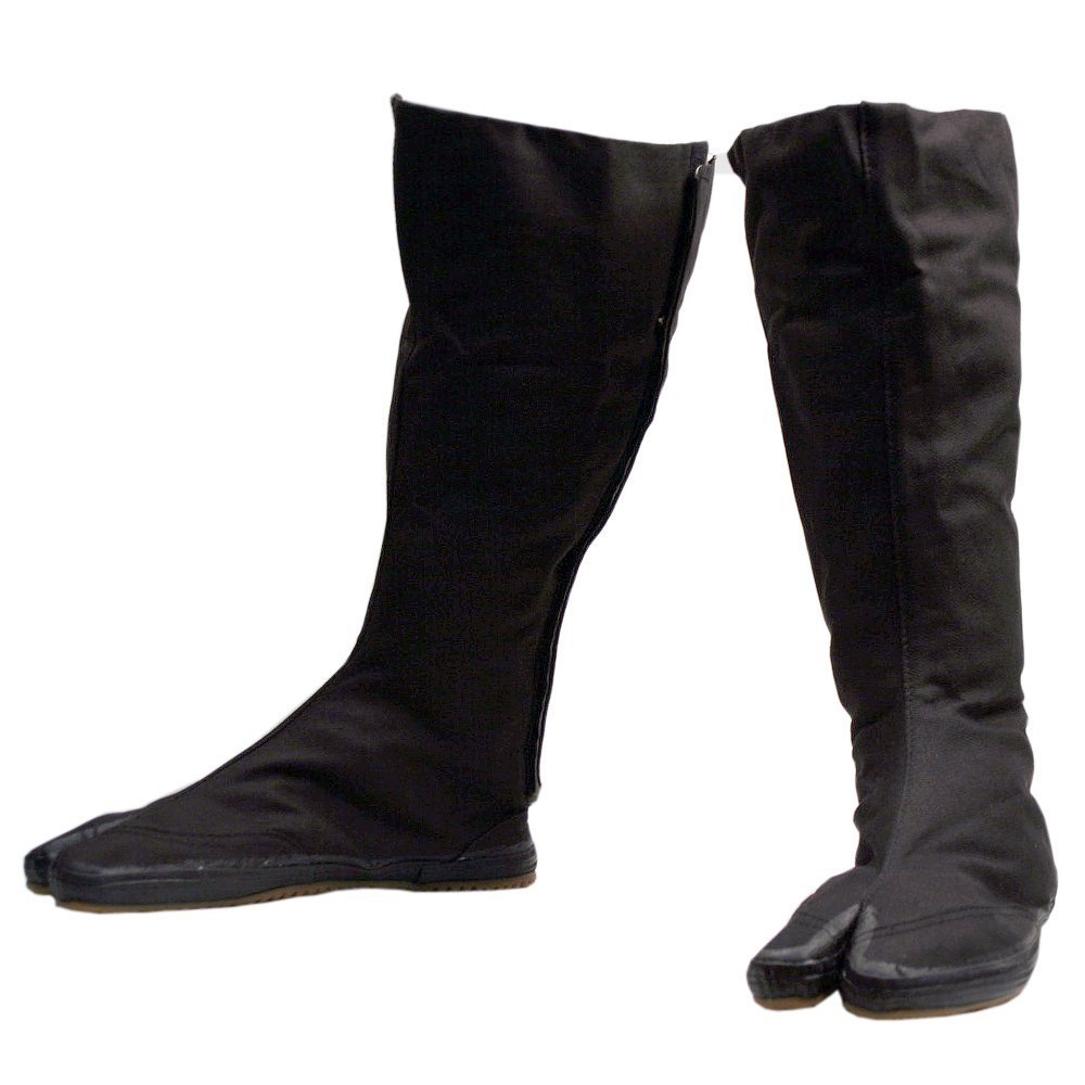 Ace Martial Arts Supply Ninja Tabi Boots, Black Jikatabi (Outdoor Tabi) (5)