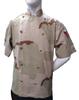 CHEFSKIN CAMO CAMOUFLAGE Desert Storm 3 day desert Chef Jacket Coat Long Sleeve GREAT GIFT! (LARGE-50 in.chest) view 1