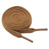 47" Solid Color Flat Shoelaces for 5-6 Eyelet Rows Sneakers Hiking Boots Running Shoes(Brown) view 2