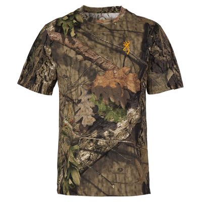 Browning Wasatch-CB Short Sleeve T-Shirt, Mossy Oak Break-Up Country, X-Large