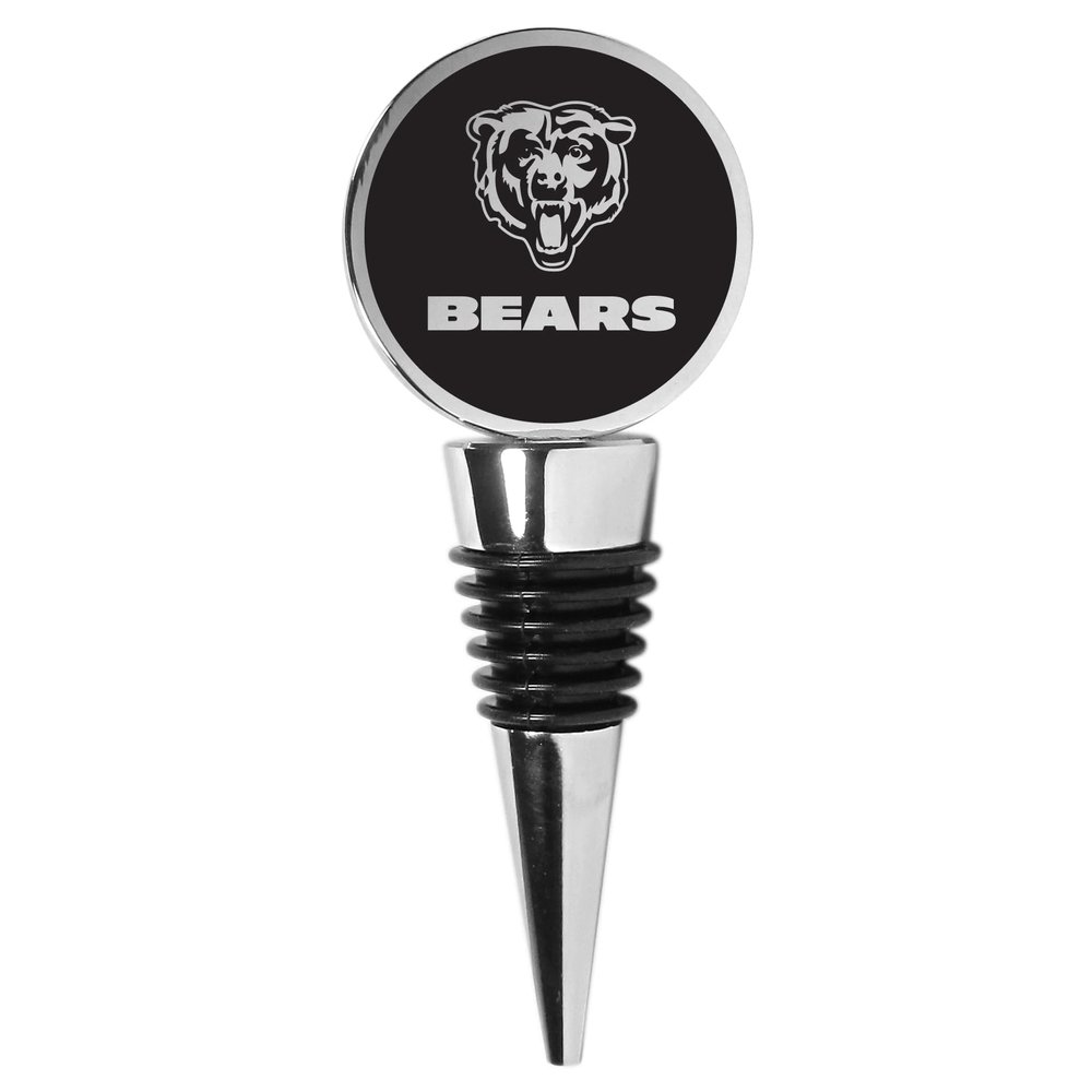 Siskiyou NFL Chicago Bears Wine Stopper Black