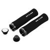 1Pair Handlebar Grips, Non-Slip Lock-on Handle End Covers Grip (Black) view 1