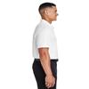 Devon & Jones CrownLux Performance Men's Plaited Polo S WHITE view 2