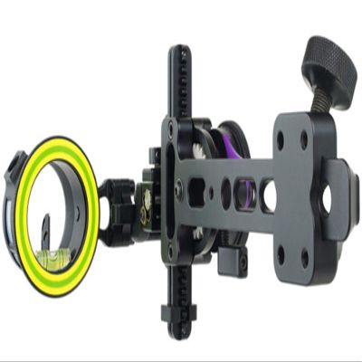 Spot Hogg Fast Eddie XL | Single Pin Bow Sight | Right/Left Handed | Pin Size .01/.019 | Made in The USA (Right Handed, .01 Pin Diameter)
