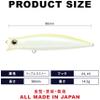 Lucky Craft Surface Wonder 90 Fishing Lure Topwater (0963 ESG Chartback) view 2