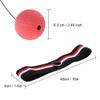 VGEBY Speed Exercise Ball Punch Speed Headband Ball Improve Punch Focus Sport Exercise Equipment for Adult(Red Headband) Power Training Products Boxing Reflex Ball Reflex Ball Reflex view 3