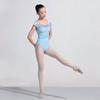 Baiwu Dance 117142207 Velvet Ballet Dance Leotards Comfortable Dance Leotards (M, Ice Blue) view 4