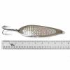 Fish WOW! 5oz 7oz 9oz Fishing Spoon with a Treble Hook Fish Jig Bait Lures - Silver Tape view 4