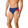 Speedo Men's Swimsuit Brief Endurance+ Splice Team Colors view 1