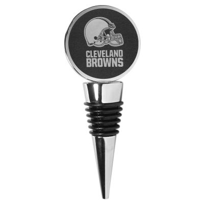 Siskiyou NFL Cleveland Browns Wine Stopper , Black