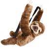Plush Animal Childrens Travel and Adventure Backpack Bag - Sloth view 1