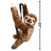 Plush Animal Childrens Travel and Adventure Backpack Bag - Sloth view 2