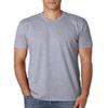 Next Level N6210 T-Shirt, Black + Dark Heather Gray (2 Pack), XX-Large view 1