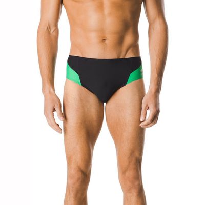 Speedo Men's Swimsuit Brief Endurance+ Splice Team Colors
