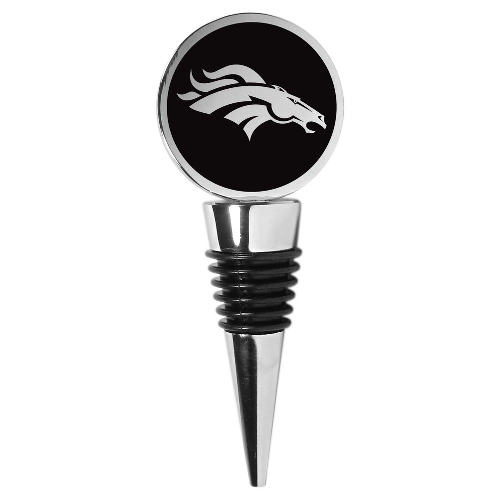 Siskiyou Sports NFL Denver Broncos Wine Stopper, Black