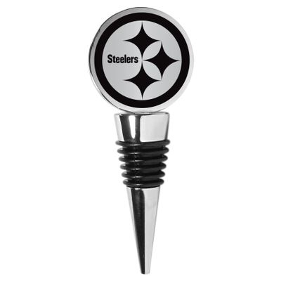 Siskiyou NFL Pittsburgh Steelers Wine Stopper , Black