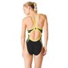 Speedo Women's Swimsuit One Piece Endurance+ Flyback Color Block Adult Team Colors view 2