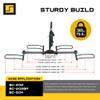 Stromberg Carlson BC-204 Heavy Duty Platform Mount Bike Rack  Folding Hitch Carrier for 4 Bikes, Fits 2" Hitch Receiver, Durable Transport Solution, Compatible with Cars, SUVs, Truck and Trailer view 4