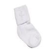 Wedding Collectibles Baptism Keepsake Gift Poetry Baby Boy Socks with Embroidered Cross Design (Size: Age 1-2) view 4