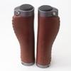 MiniMod's Italian Leather Ergonomic Grips Brown view 2