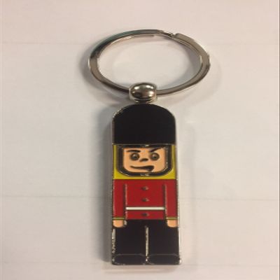 FANCYTHAT and SCIFI PLANET London Guardsman Metal Spinner Keyring