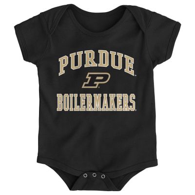 Gen 2 NCAA Purdue Boilermakers Newborn & Infant Primary Logo Bodysuit, 24 Months, Black