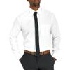 Calvin Klein Men's X Liquid Luxe Solid Tie Accessory, black, Regular view 4