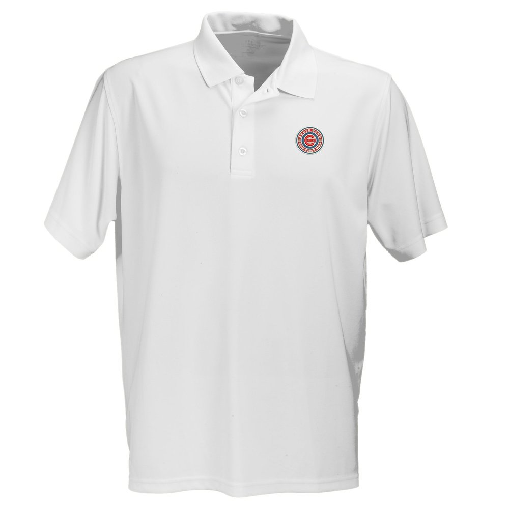 528RC Minor League Baseball South Bend Cubs Men's Performance Mesh Polo Shirt, XX-Large, White