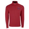 Vantage Apparel Minor League Baseball Reading Fightin Phils 1/4-Zip Tech Pullover, Sport Red, Medium view 1