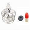 KUFA Stainless Steel Round Crab Trap with sacrificial Anode Zinc & 1/4" x100' Non-Lead Sinking Line with 6" x 14'' Red/White Float Combo (CT120+FWS103+ZIN1) view 1