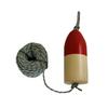 KUFA Stainless Steel Round Crab Trap with sacrificial Anode Zinc & 5/16" x100' Lead Core Rope with 5" x 11'' Red/White Float Combo (CT120+FWL100+ZIN1) view 3