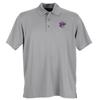 528RC Minor League Baseball Rome Braves Men's Performance Mesh Polo Shirt, XX-Large, Gray view 1