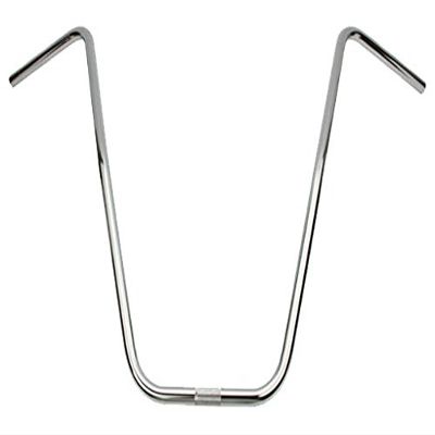 Alta Dyno Style Bicycle 22.2mm Handle Bars, Multiple Sizes and Colors. (Chrome, 24")