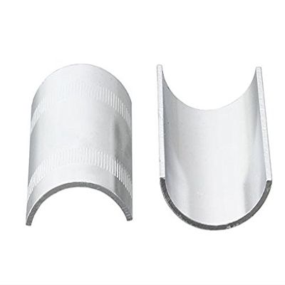 Alta Bicycle Handle Bar Shims, Multiple Sizes & Colors. (Silver, 28.6mm/31.8mm)