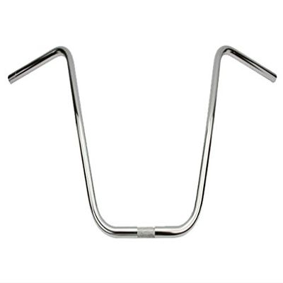 Alta Dyno Style Bicycle 22.2mm Handle Bars, Multiple Sizes and Colors. (Chrome, 16")