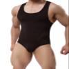 BRAVE PERSON Mens Fitness Sports Jumpsuits Swimsuit Yoga Bodysuit Jumper Vest (XL / 34-38, 2241 Coffee) view 4